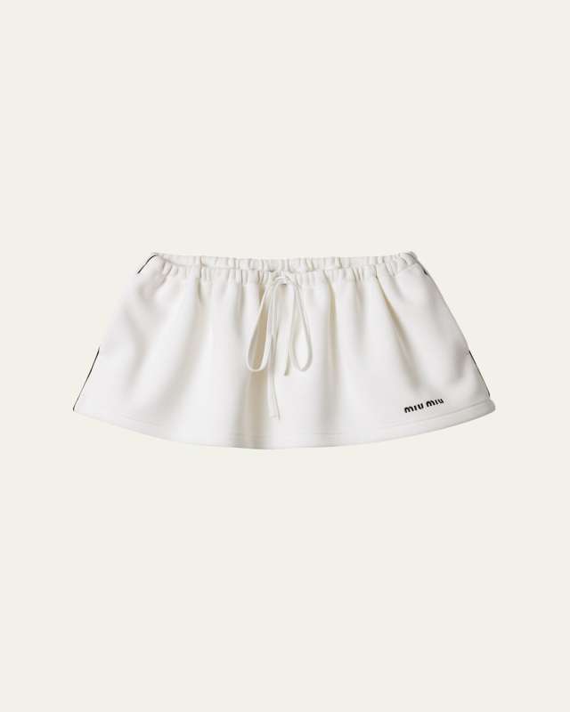 Piquet Mini Skirt